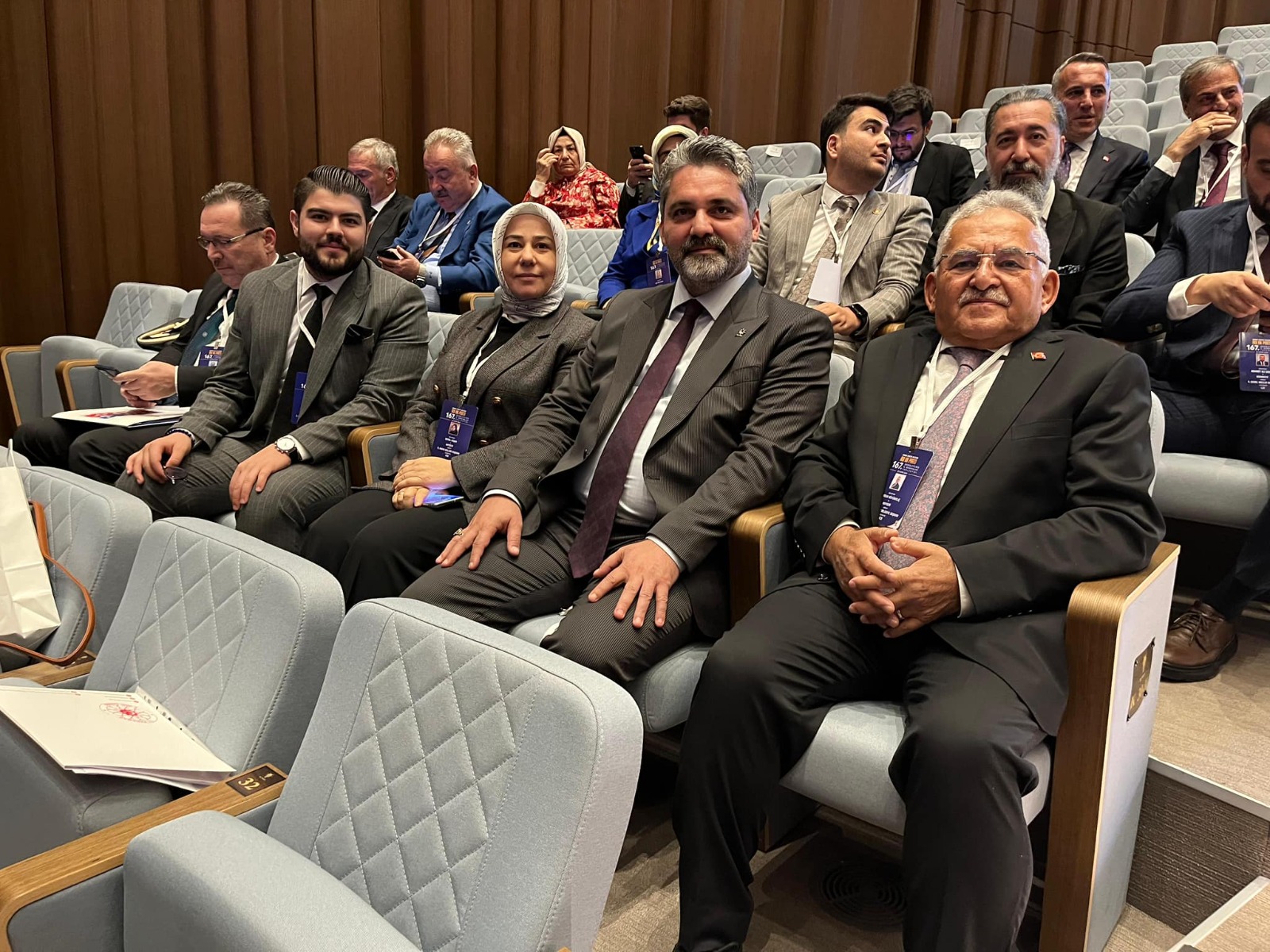 AK Parti Genişletilmiş İl Başkanları Toplantısı: Cumhurbaşkanı Erdoğan ve Kayseri heyeti bir arada